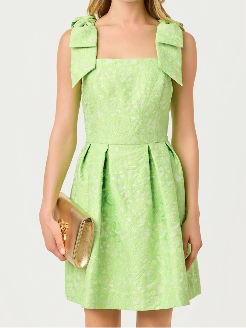 NWTLilly Pulitzer Cerese Skirted Romper Dress Pistachio Green 00 - Picture 2 of 7